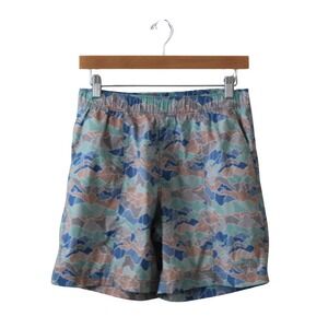 The North Face Class V Pull On Hybrid Shorts Swim‎ Trunks Camo Size S Men's